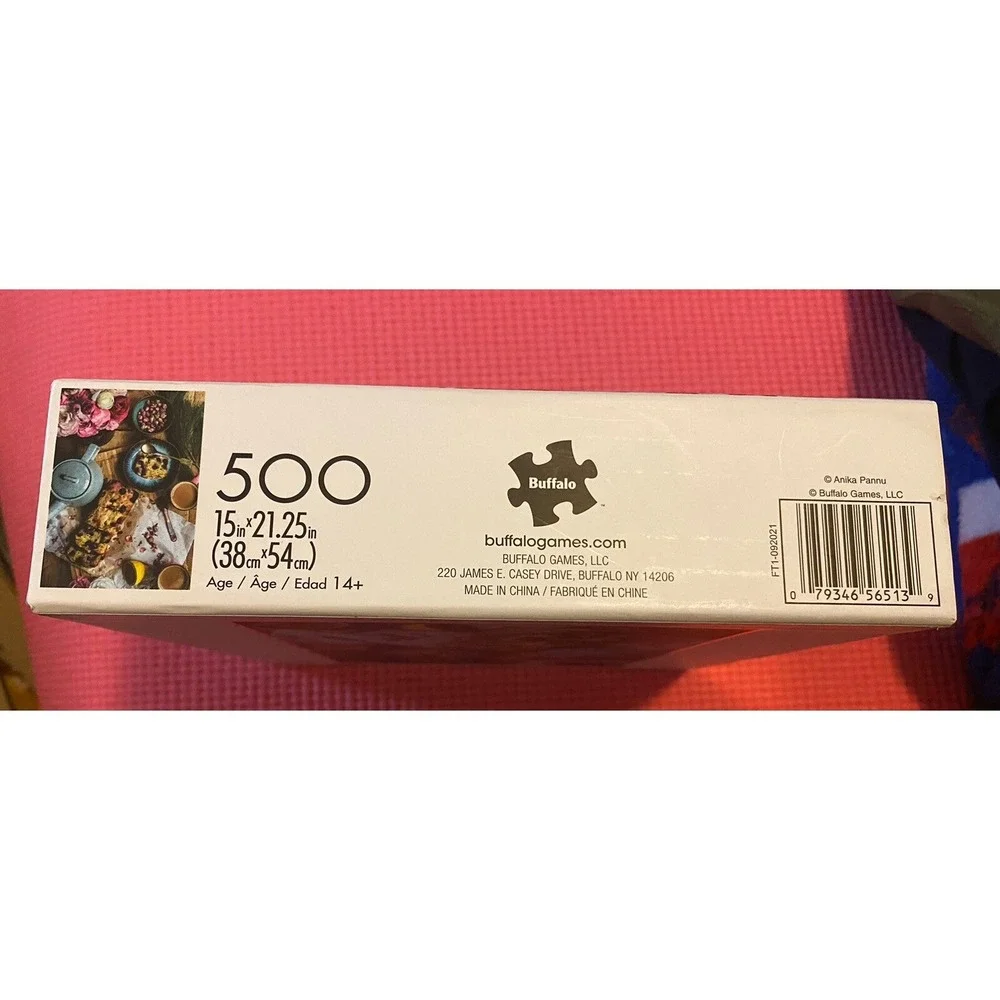 Buffalo Premium 500 Pc Puzzle Amsterdam Brunch‎ Brand New Sealed In Box